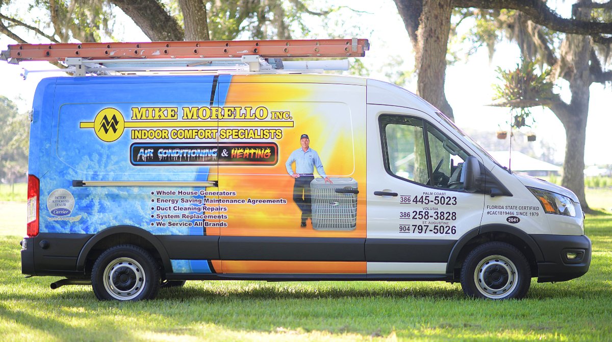 Mike Morello Inc. work van